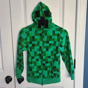 Minecraft zipper hoodie